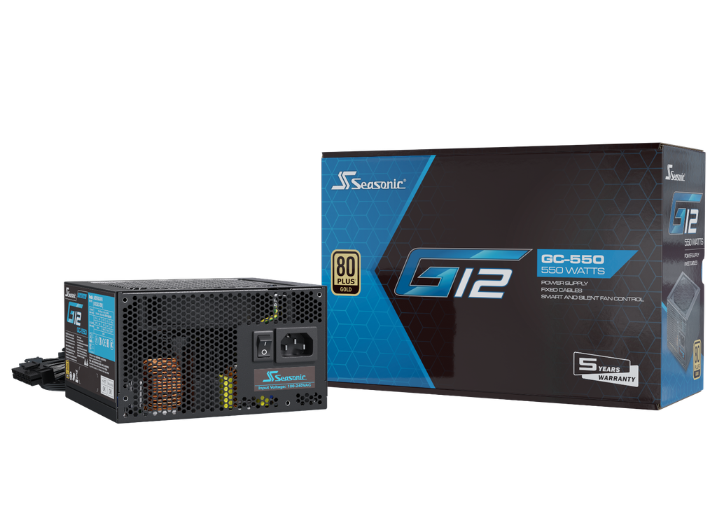 Seasonic G12 GC - 80+ Gold - Alimentation non-modulaire