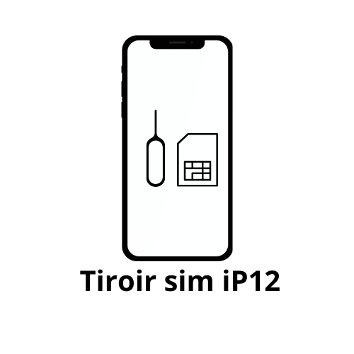 Tiroir sim iPhone 12