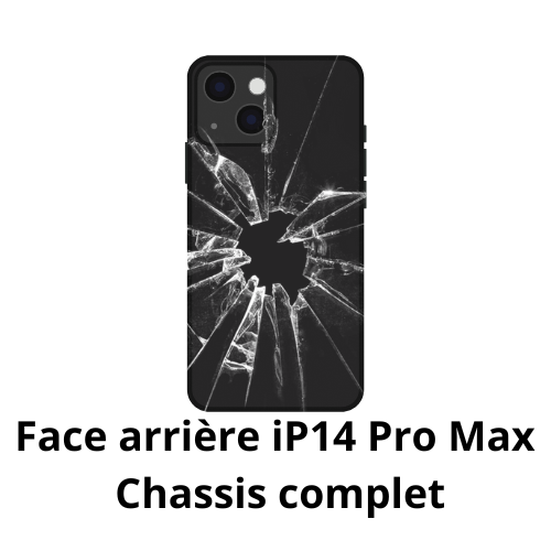 Face arrière iPhone 14 Pro Max