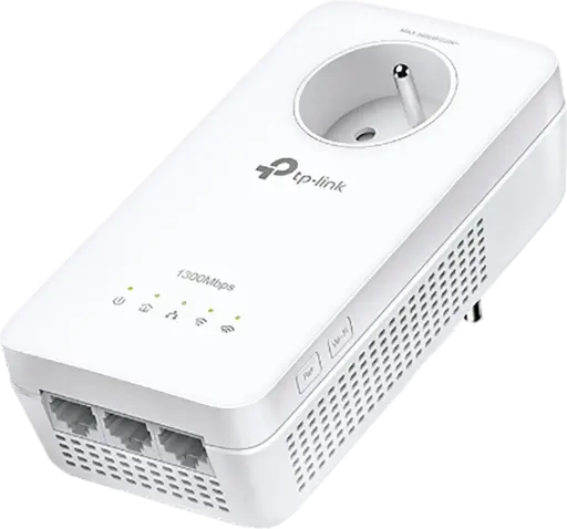 [TL-WPA8635P(BE) Single ] TP-Link CPL AC1200 + AV1300 Powerline Wi-Fi Single pack, BE version + OneMesh
