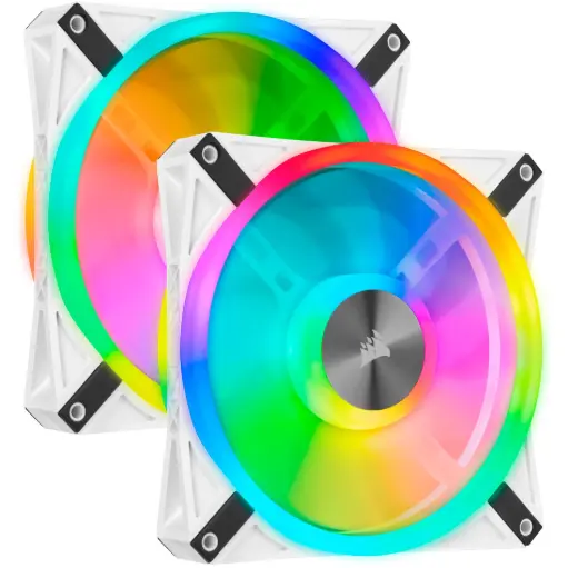 Corsair iCUE QL140 RGB Blanc