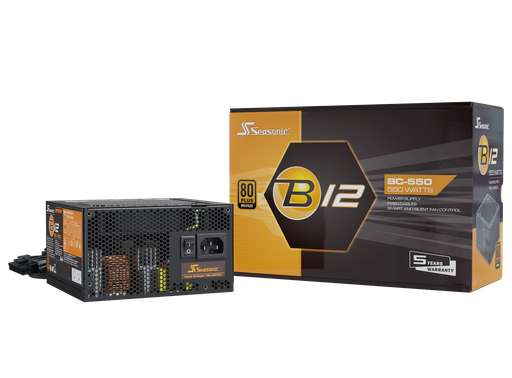 Seasonic B12 BC - 80+ Bronze - Alimentation non-modulaire