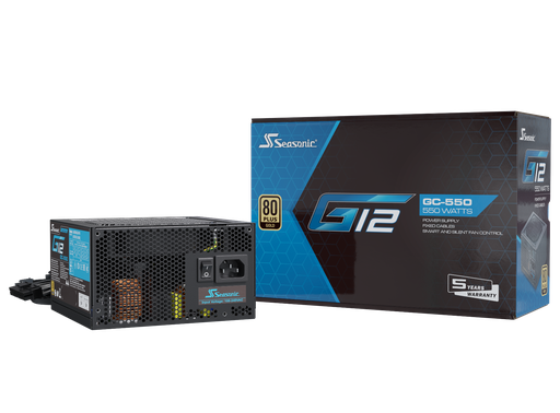 Seasonic G12 GM - 80+ Gold - Alimentation semi-modulaire