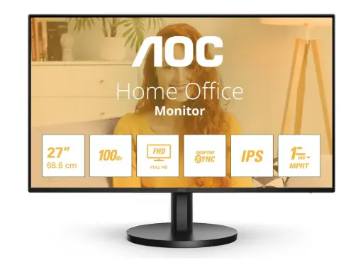 [27B3HA2] Moniteur AOC 27" Basic-Line Noir, 100 Hz, HDMI, VGA, Audio